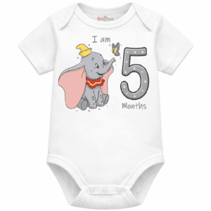 personalised baby bodysuit i am month baby elephant milestone baby bodysuit baby elephant milestone outfit monthly photo bodysuit