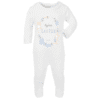 personalised baby sleepsuit first easter