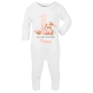 baby bodysuit first easter