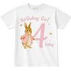 birthday girl 4 today tshirt
