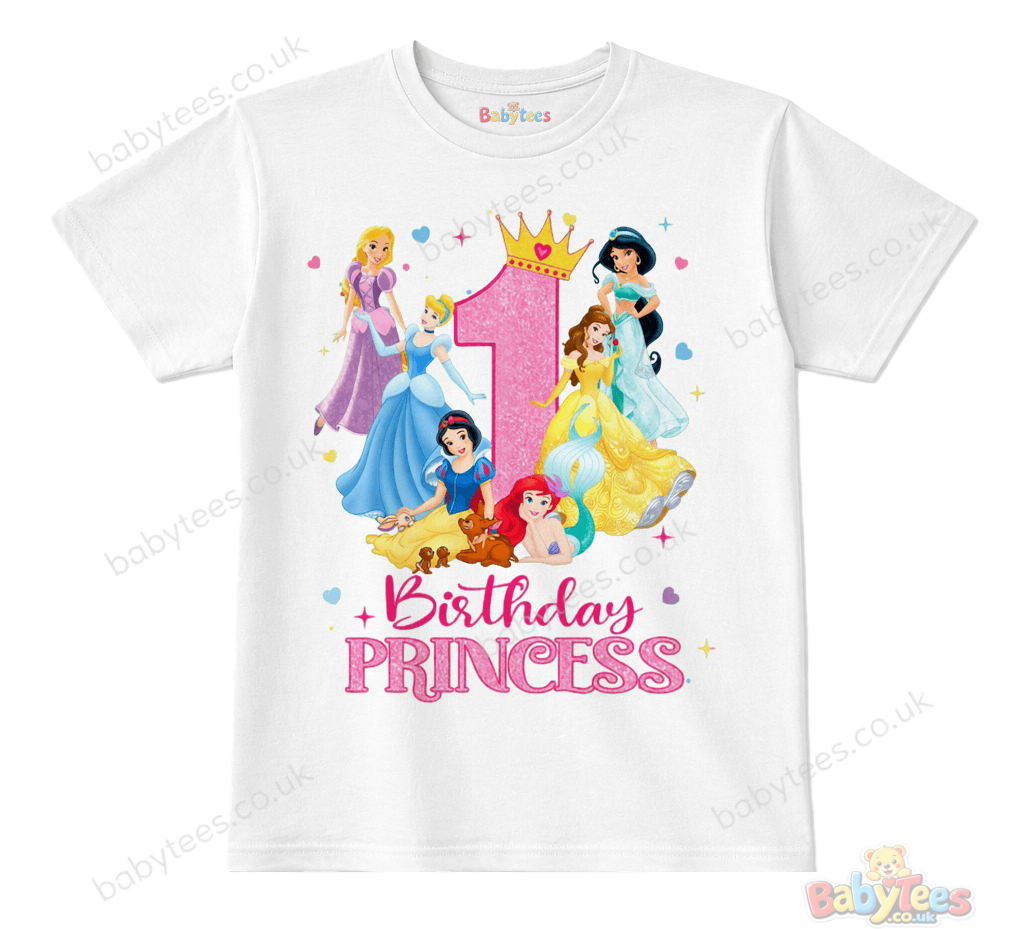 birthday princess 1 today tshirt