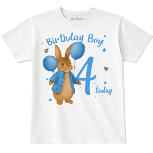 birthday boy 4 today tshirt
