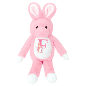 personalised teddy bear with letter a–z