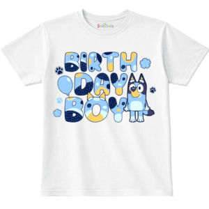 personalised kids birthday t shirt