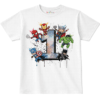 personalised kids birthday t shirt superhero design age 1 to 4